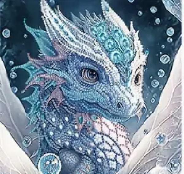 Diamond Painting Dinosaurier